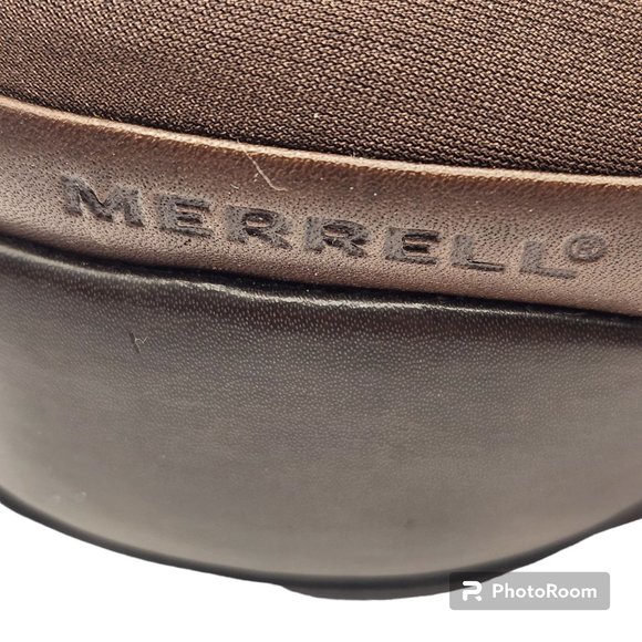 Women's Merrell Spire Slide Dark Brown Size 6.5 Q Form Air Cushion Heel EUC - Picture 5 of 10